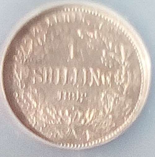 BUY NOW!!!! $$ All must GO!  - SOUTH AFRICA ZAR 1892 1 SHILLING UNC/XF SILVER