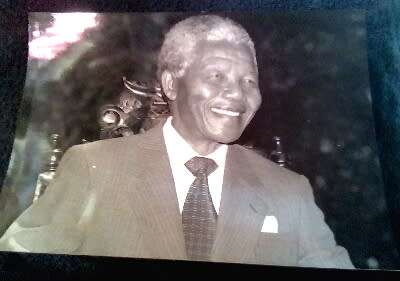 CRAZY ZERO START!!!! $$ All must GO!  - MANDELA SOUTH AFRICA 1990 FRANCE PRESS ORIGINAL PHOTO