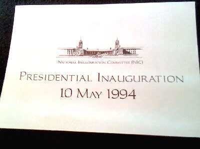 CRAZY ZERO START!!!! $$ All must GO!- AUTHENTICATED AUTOGRAPH MANDELA WITH PROOF R5 1994