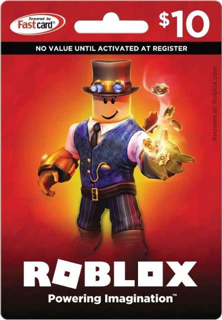 Roblox $10 Official Gift card key