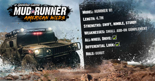 Spintires Mudrunner American Wilds PC (Base game included)