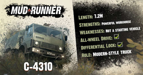 Spintires Mudrunner American Wilds PC (Base game included)