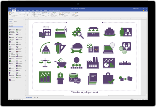 Microsoft Visio Professional 2019 64/32bit Activation Product Key 1 PC
