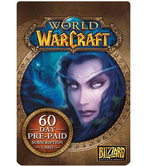 WoW World of Warcraft 60 day time card EU Battle.net CD Key