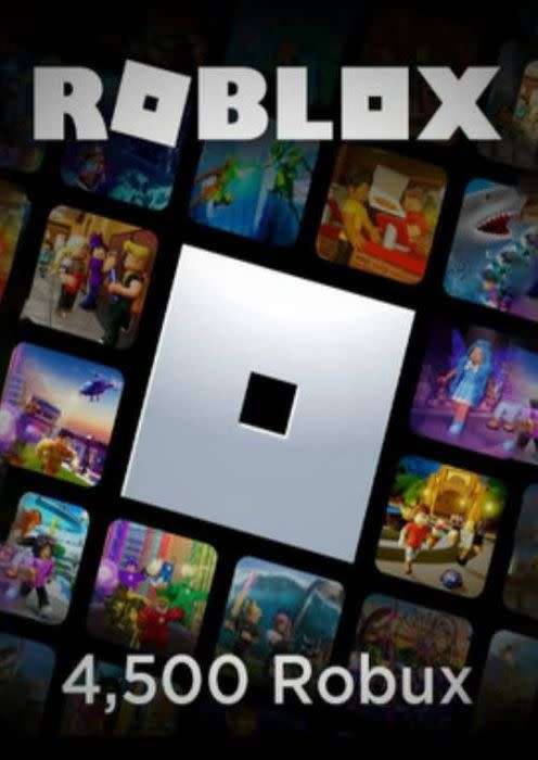 Roblox $50 (4500 ROBUX) Official Gift card key