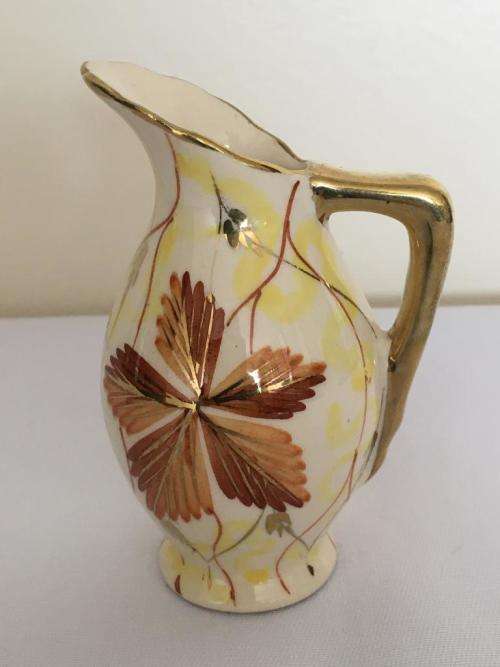 FLORA GOUDA HOLLAND PORCELAIN JUG PITCHER