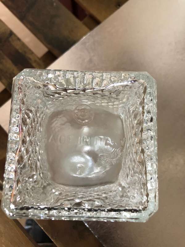 ITALIAN CUT GLASS DECANTER