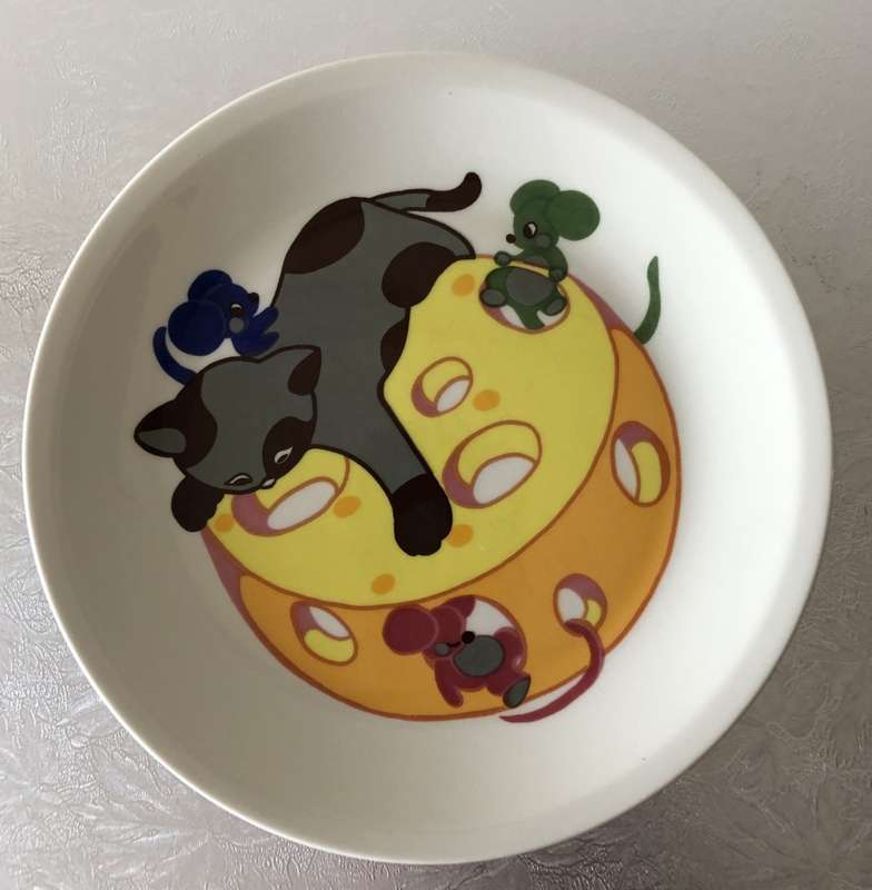 VINTAGE VILLEROY & BOCH - LUXEMBOURG (DEPUIS 1748) 19CM DECORATIVE PLATE