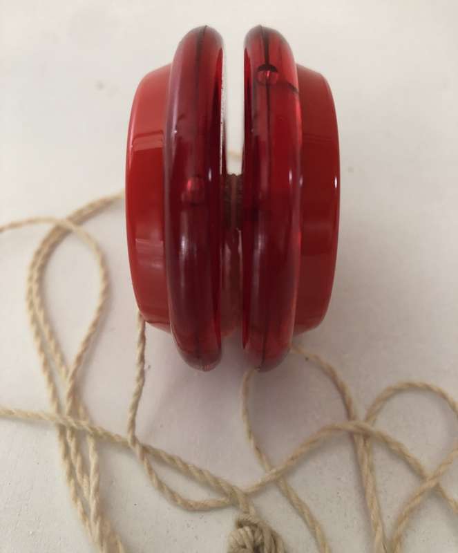 SUPER COCA-COLA YO-YO WITH ORIGINAL STRING