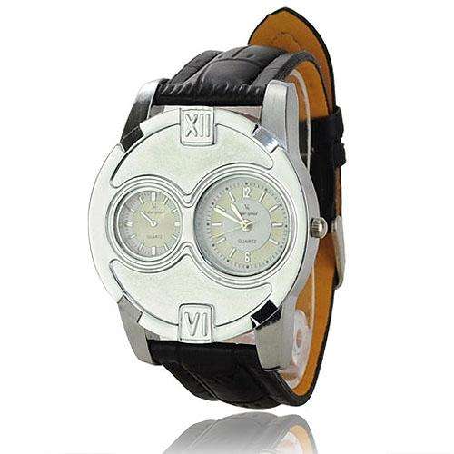 Quartz Movement Wrist Watch with Stainless Steel Back