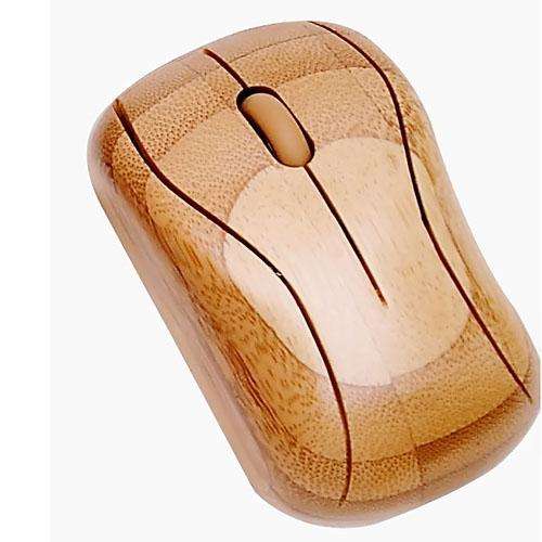 Eco-friendly Wireless Hand-made Waterproof Bamboo Mouse - Back to Nature