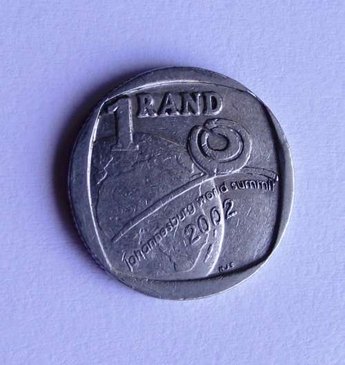 2002 R1 JOHANNESBURG WORLD SUMMIT COIN