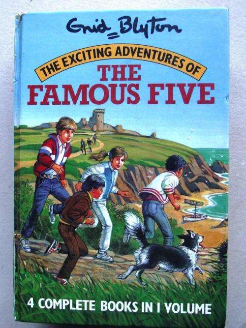 Enid Blyton: THE EXCITING ADVENTURES OF THE FAMOUS FIVE - 4 Complete books in 1 Volume