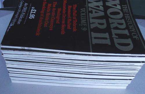 The History of World War II: 25 Volumes: An Orbis Publication (1983 Edition)