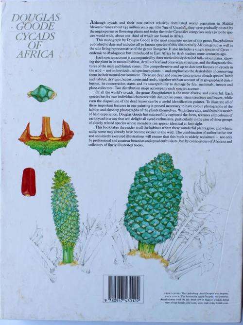 Douglas Goode: CYCADS OF AFRICA in slip case Plus SUID-AFRIKAANSE BOOMGIDS by the Coates Pulgrave's
