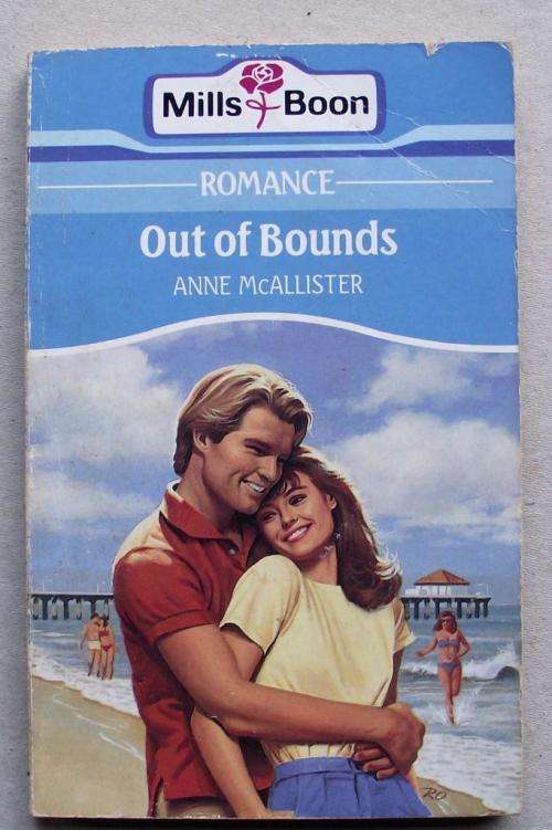MILLS & BOON: OUT OF BOUNDS by Anne McAllister (good cond.)