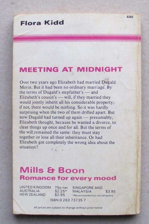 MILLS & BOON: MEETING AT MIDNIGHT by Flora Kidd