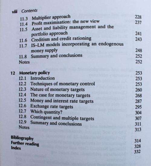 DAVID MONEY, INFLATION AND THE ROLE OF MONEY IN THE ECONOMY