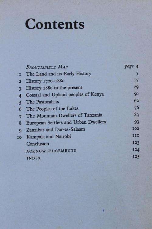 C P Kirby: EAST AFRICA: KENYA, UGANDA, TANZANIA
