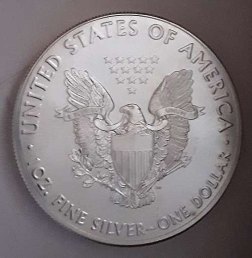 1 OZ ,999 FINE SILVER AMERICAN EAGLE 2020 COIN