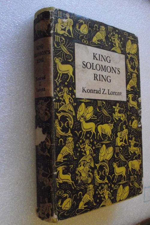 KING SOLOMON'S RING by Konrad Z Lorenz