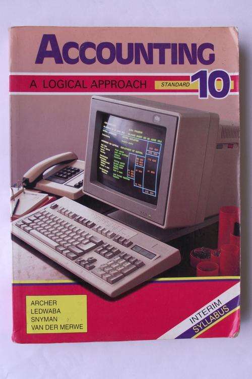 ACCOUNTING: A LOGICAL APPROACH; Std 10