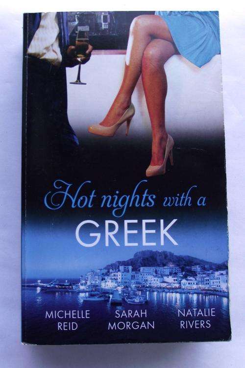 MILLS & BOON: HOT NIGHTS WITH A GREEK (3in1)  good cond.