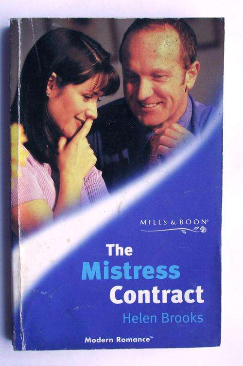 MILLS & BOON: THE MISTRESS CONTRACT: Modern Romance (good cond.)