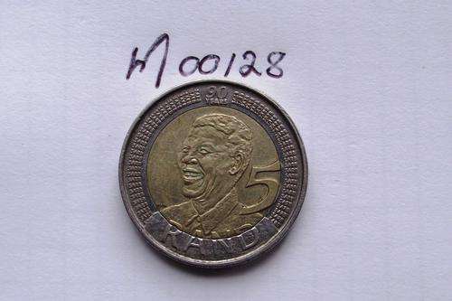 90th Birthday Mandela R5 Coin