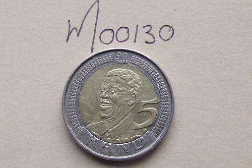 90th Birthday Mandela R5 Coin