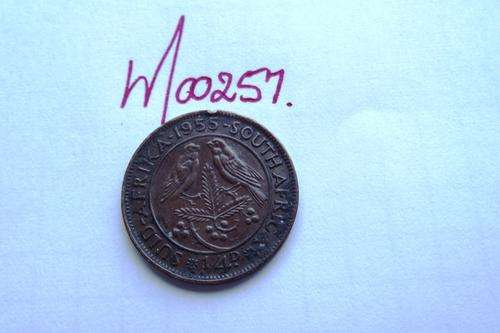 1955 1/4d  Coin
