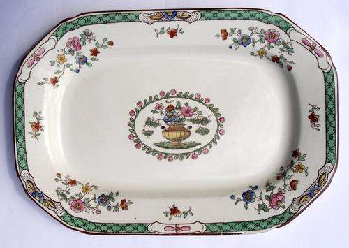Exquisite COPELAND SPODE SMALL SERVING PLATTER (L=26cm. W=17cm. D=2cm)