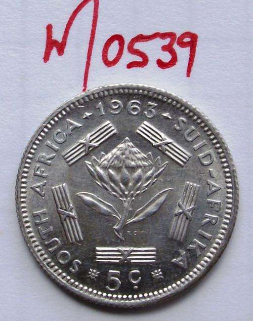 1963 5c Coin