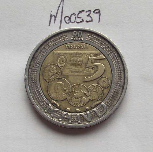 2011 R5 COIN: SARB 90th Anniversary