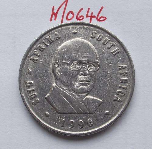 1990 R1 Coin: Pers. Botha