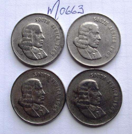 1965 20c Eng. Coins (One bid for 4 coins)