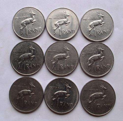 1981-1989: R1 Coins (One bid for 9 coins)