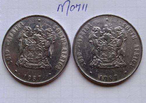 1987 R1 Coins (One bid for both coins)