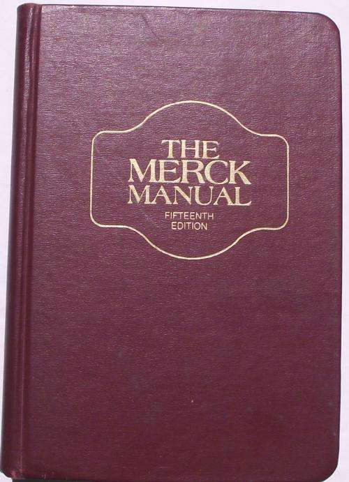 THE MERCK MANUAL (Fifteenth Edition)