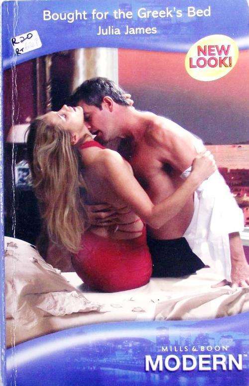 Mills & Boon: BOUGHT FOR THE GREEK'S BED by Julia James