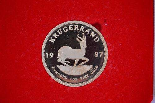1oz PROOF KRUGERRAND - 1987