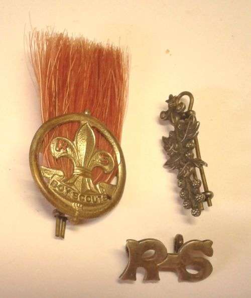 Vintage Rover Scout Badges