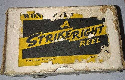 Vintage `Strike Right` Ultraflo Fishing Reel