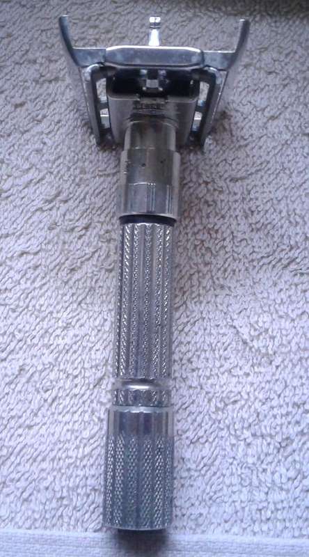Gillette `Fatboy` 1961 Adjustable Safety Razor