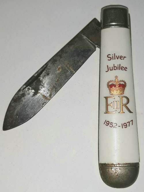 Vintage Silver Jubilee Pocket Knife