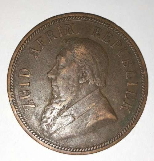 1898 Kruger South African Republic Penny