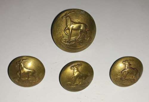UDF Pretoria Regiment Buttons