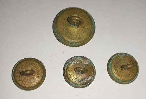 UDF Pretoria Regiment Buttons