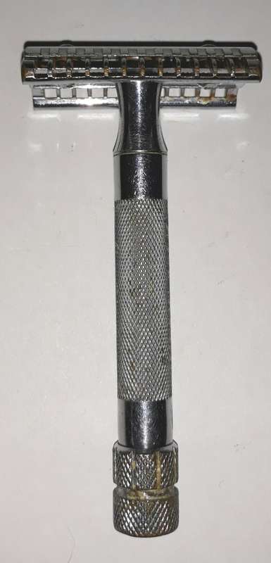 Vintage Eclipse Red Ring Safety Razor