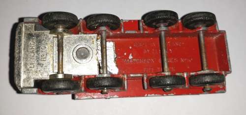 Vintage Lesney Matchbox Leyland Pipe Truck
